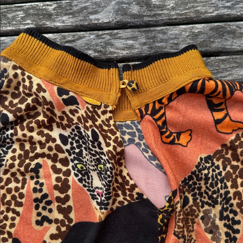Anthropologie Animal Print Shirt - Picture 7 of 7
